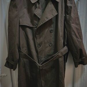 Men's Dark Brown Trench Coat
